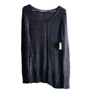 NINE WEST VINTAGE AMERICA Collection Sheer Front CARDIGAN Sweater SIZE MEDIUM